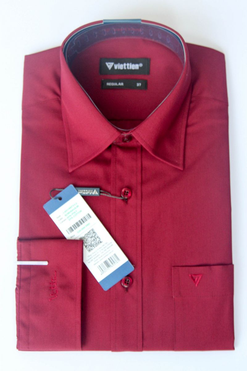 Áo sơ mi dài tay (Đỏ - bộc đô )