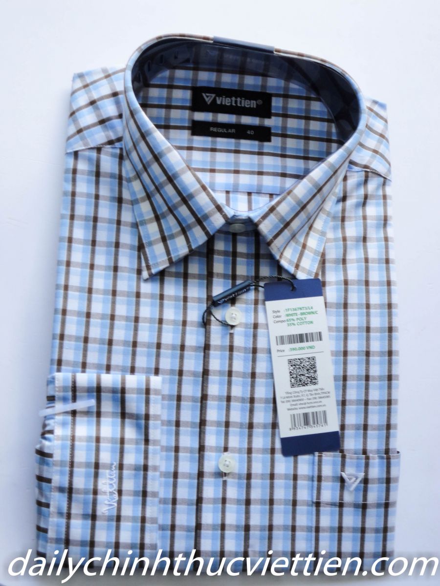 Áo sơ mi dài tay caro