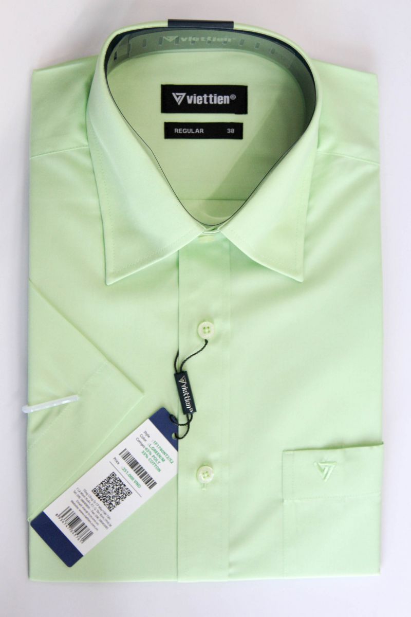 Áo sơ mi ngắn tay ( Xanh Lá - Nhạc)